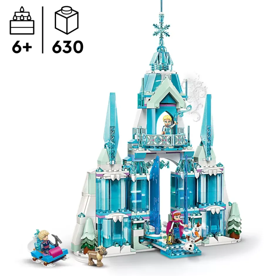 Outlet LEGO Disney Frozen Le palais de glace d'Elsa 43244 Lego