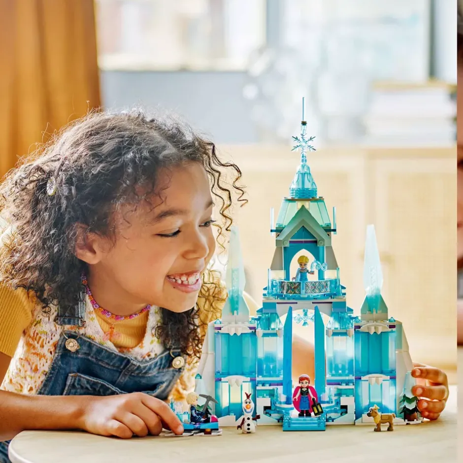 Outlet LEGO Disney Frozen Le palais de glace d'Elsa 43244 Lego