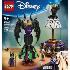 Hot LEGO Disney Les robes de Maléfique et Cruella D’Enfer 43262 Lego