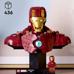 Best LEGO Marvel Buste d’Iron Man MK4 76327 Lego