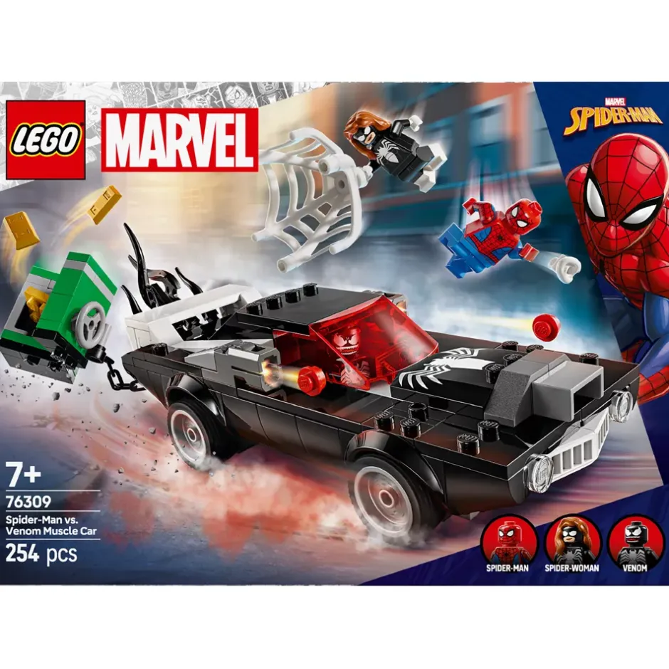 Outlet LEGO Marvel Spider-Man contre le bolide de Venom 76309 Lego