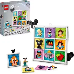 Clearance LEGO Set de décoration 100 ans d'icônes Disney Lego