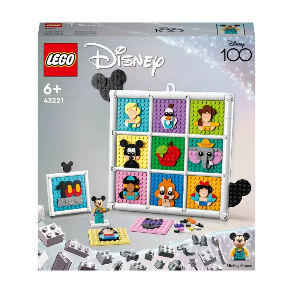Clearance LEGO Set de décoration 100 ans d'icônes Disney Lego
