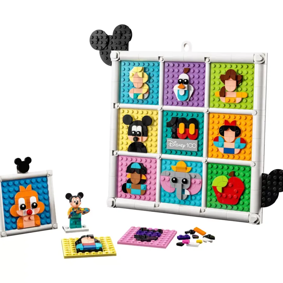 Clearance LEGO Set de décoration 100 ans d'icônes Disney Lego