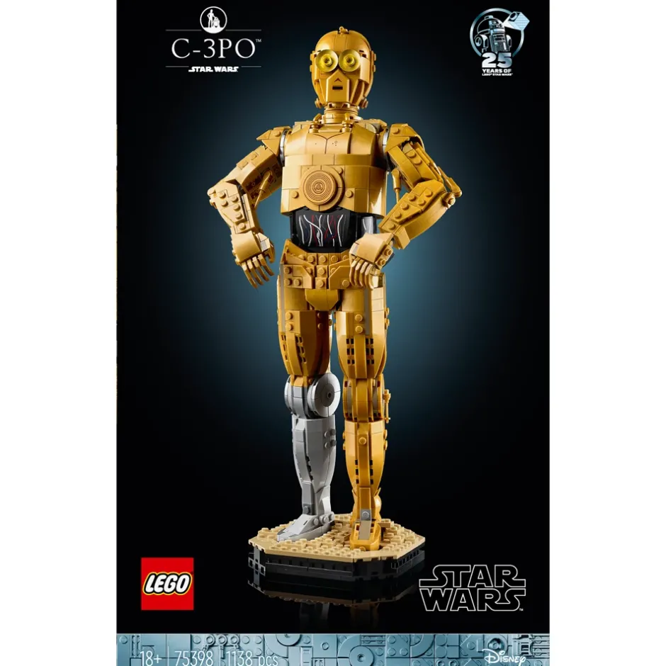 New LEGO Star Wars C-3PO 75398 Lego