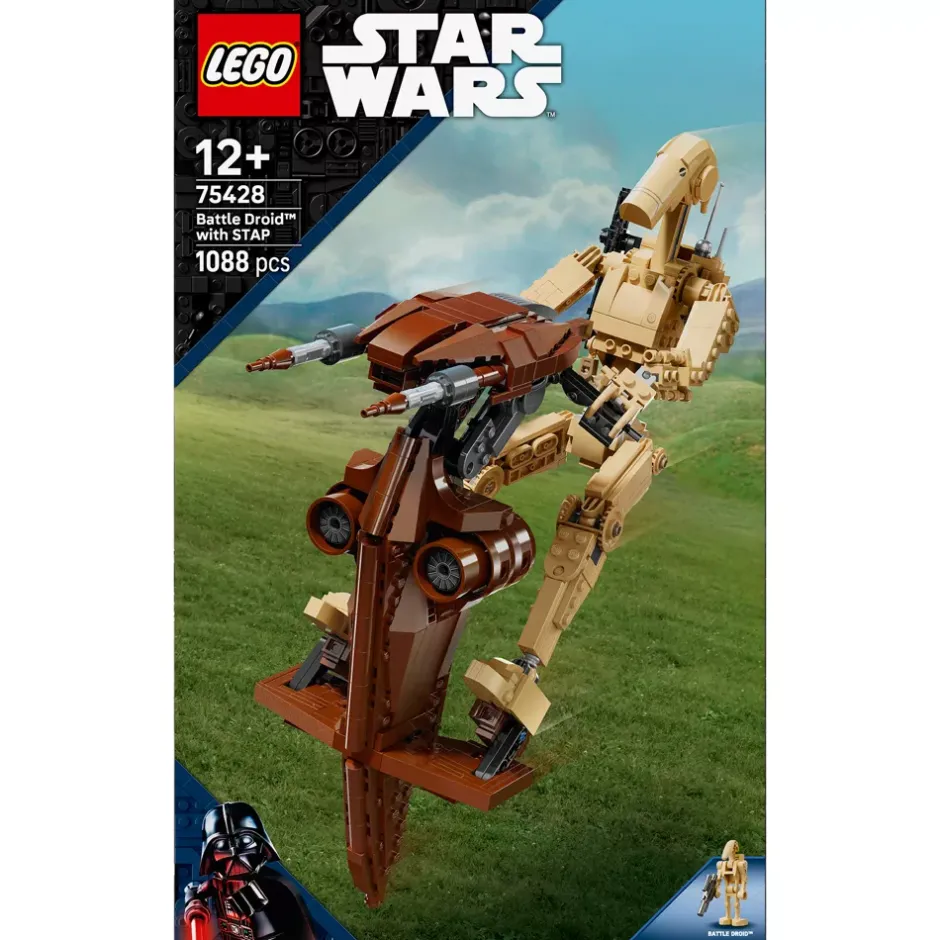 Best LEGO Star Wars Droïde de combat sur son STAP 75428 Lego