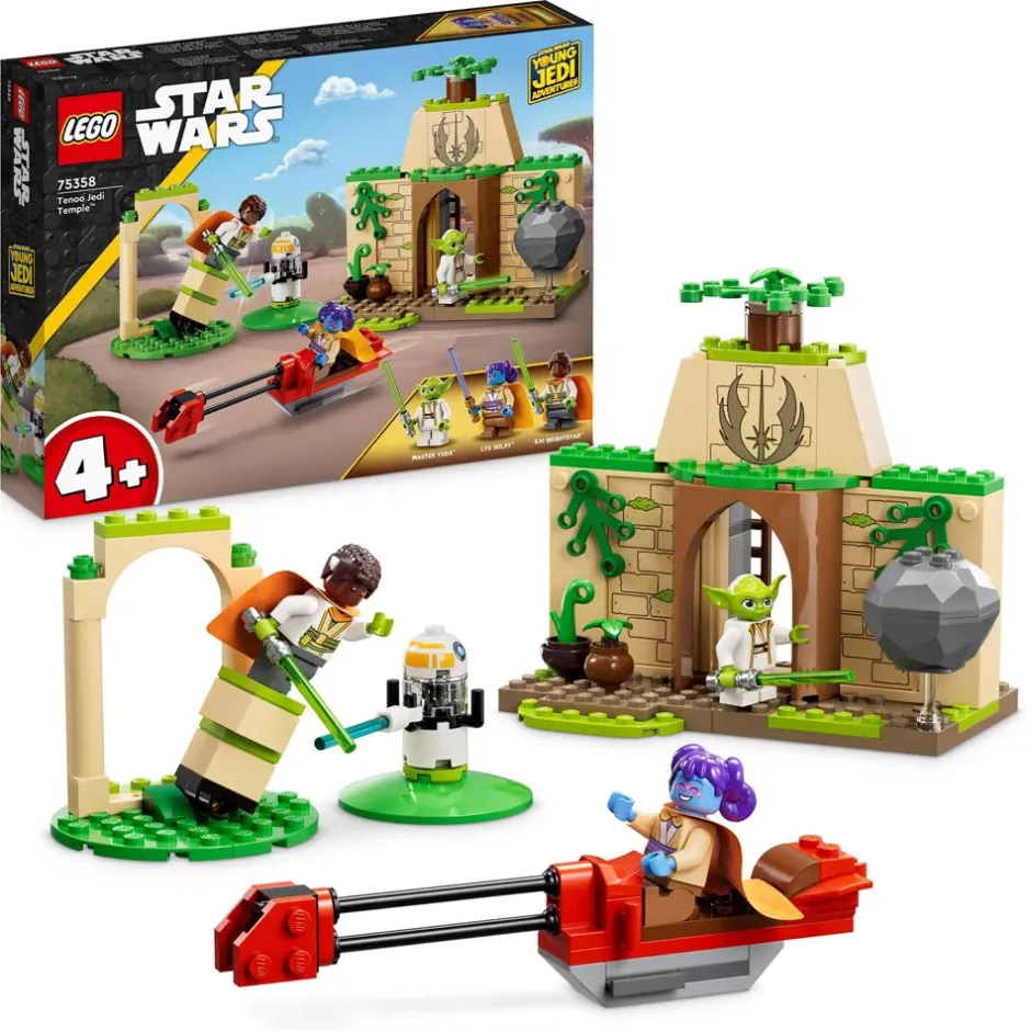 Best LEGO Star Wars Le temple Jedi de Tenoo Lego