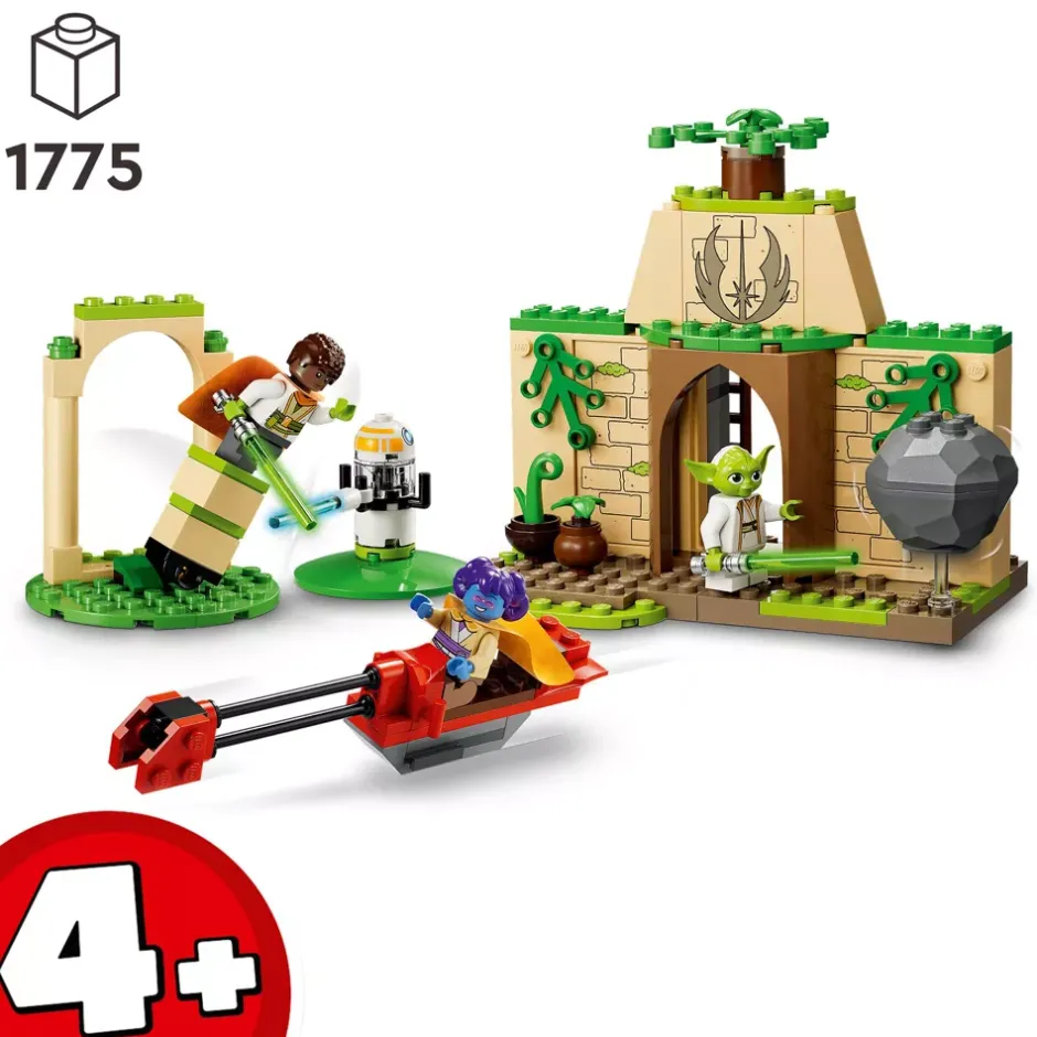 Best LEGO Star Wars Le temple Jedi de Tenoo Lego