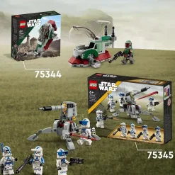 Discount LEGO Star Wars 75345 Pack de combat des Clone Troopers de la 501e légion Lego