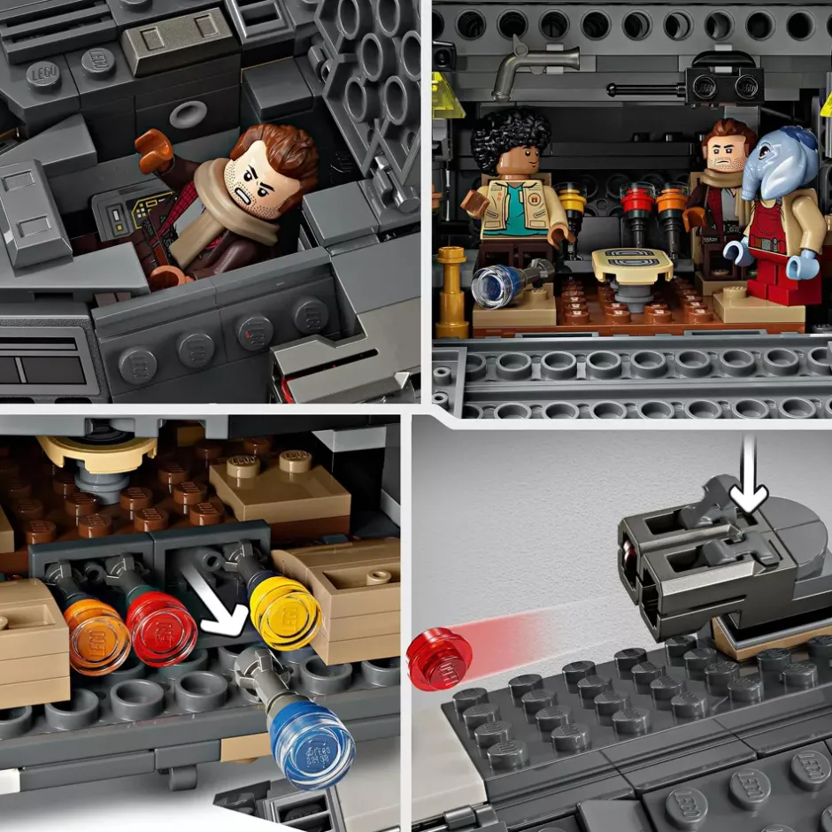 Online LEGO Star Wars Skeleton Crew Le Onyx Cinder, Set de Construction 75374 Lego