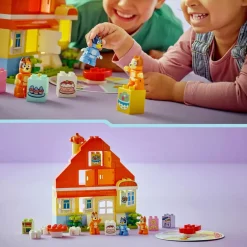 Hot LEGO DUPLO La maison de famille de Bluey et le jeu de mémoire 10459 Lego