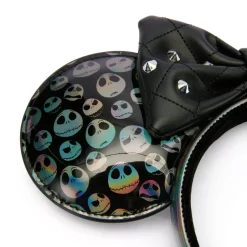 Outlet Loungefly Serre-tête à oreilles Jack Skellington pour adultes, L'Étrange Noël de monsieur Jack de Tim Burton Oreilles Disney