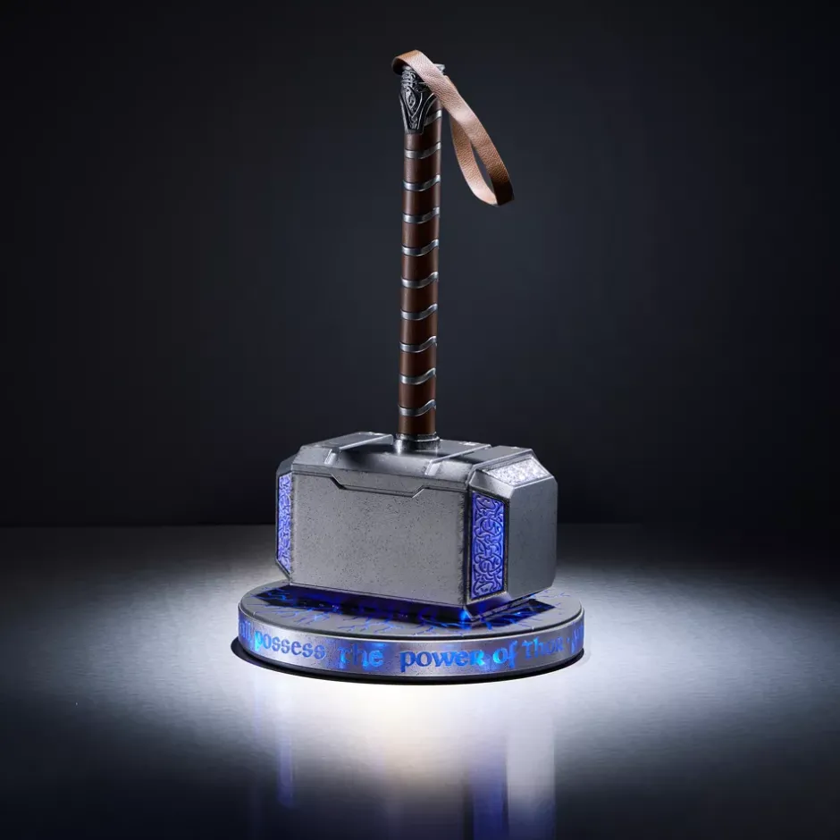 Clearance Marteau de Thor Mjolnir avec effets sonores et lumineux Répliques Et Objets De Collection Disney