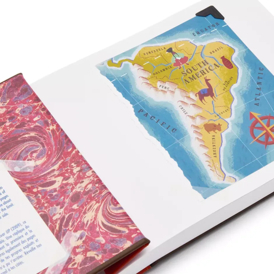 Sale Mini journal réplique du livre d'aventures, Là-haut Cahiers, Classeurs Et Padfolios