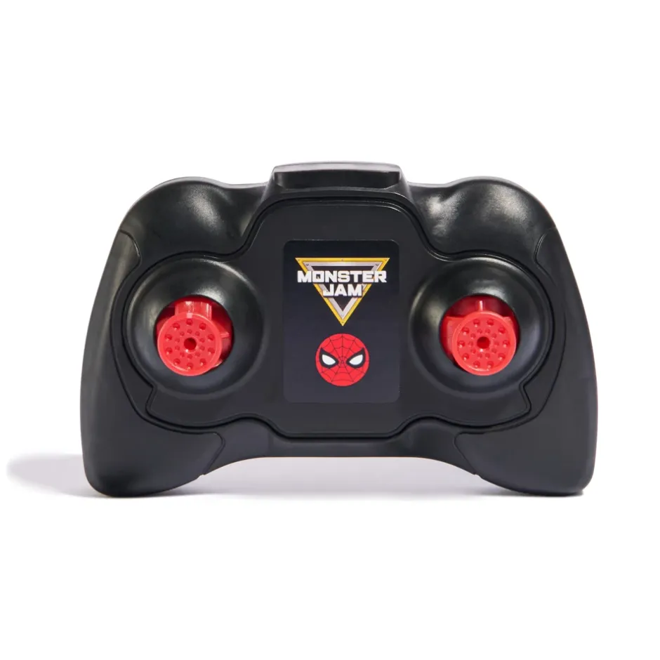 Monster Jam Monster Truck télécommandé Marvel The Amazing Spider-Man, échelle 1:24, jouets pour garçons et filles âgés de 4 ans et plus Véhicules
