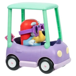 Hot Moose Toys Coffret Janet et voiture de mamie interactive, Bluey Figurines