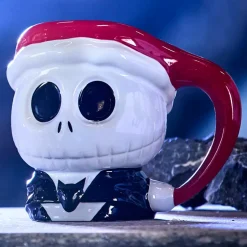 Best Mug figuratif Jack Skellington en Perce-Oreilles, L'Étrange Noël de monsieur Jack par Tim Burton Mugs, Tasses Et Gobelets