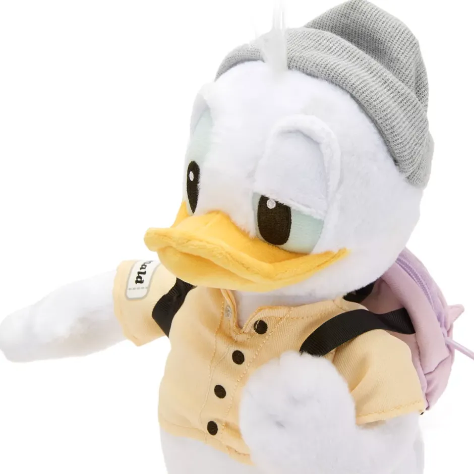 Sale Peluche Donald Duck au camping de taille moyenne – 26 cm Peluches