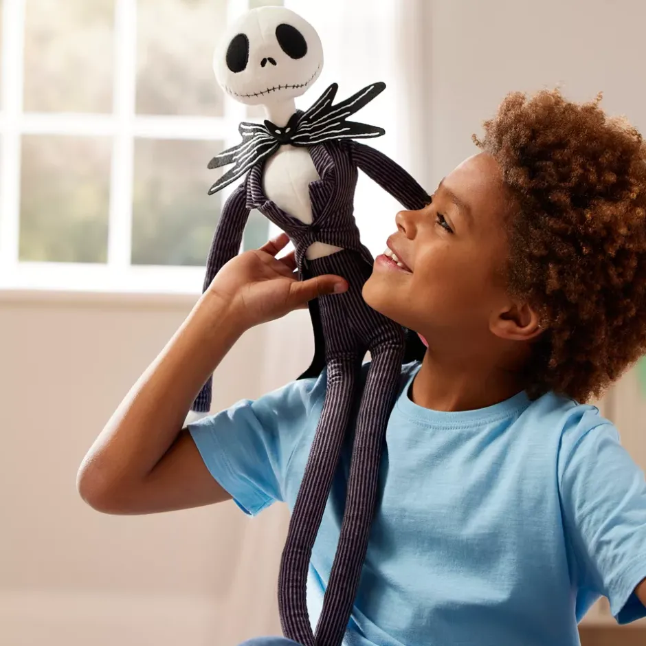Discount Peluche Jack Skellington de taille moyenne, L'Étrange Noël de Monsieur Jack par Tim Burton Peluches
