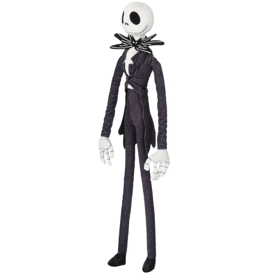 Discount Peluche Jack Skellington de taille moyenne, L'Étrange Noël de Monsieur Jack par Tim Burton Peluches
