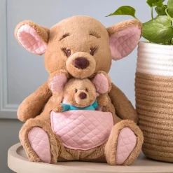 New Peluche Maman Gourou et Petit Gourou GUND Oh So Snuggly, Winnie l'Ourson, 30,5 cm Peluches