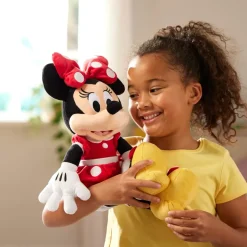 New Peluche Minnie Mouse rouge de taille moyenne Peluches