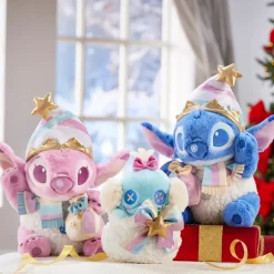Discount Peluche Souillon spéciale fêtes de taille moyenne, Lilo & Stitch Peluches