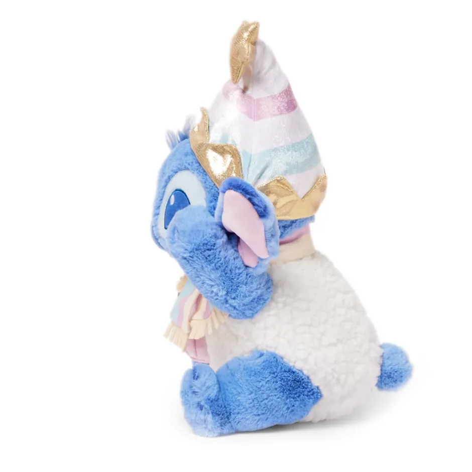 Hot Peluche Stitch avec pochette spéciale fêtes de taille moyenne, Lilo & Stitch Peluches