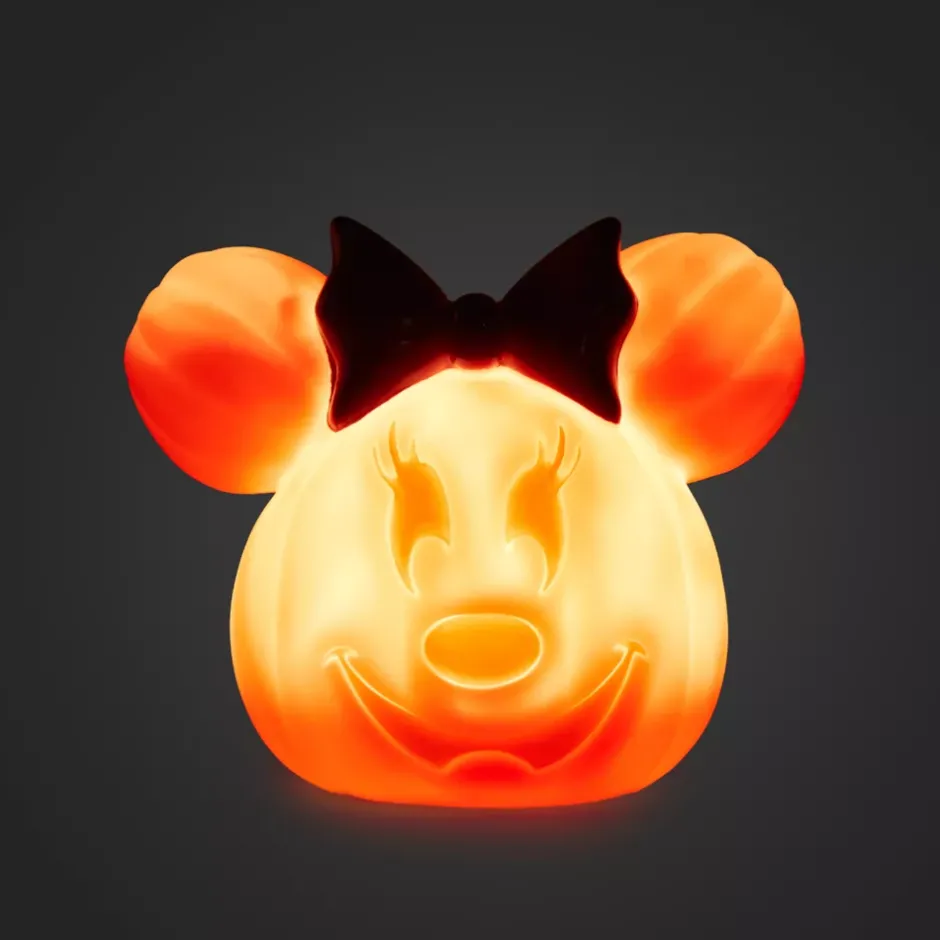 Petite citrouille creusée Minnie lumineuse Accessoires De Décoration Disney