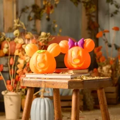 Petite citrouille creusée Minnie lumineuse Accessoires De Décoration Disney