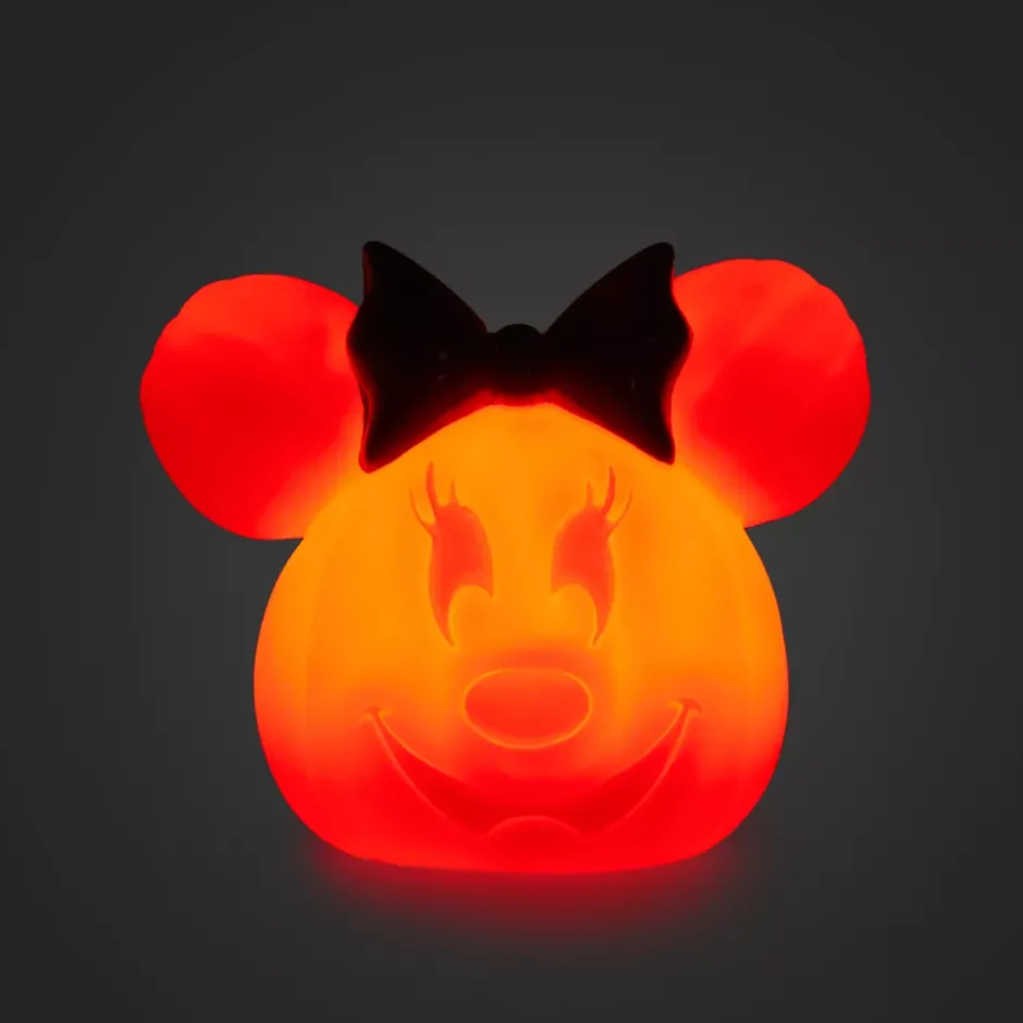 Petite citrouille creusée Minnie lumineuse Accessoires De Décoration Disney