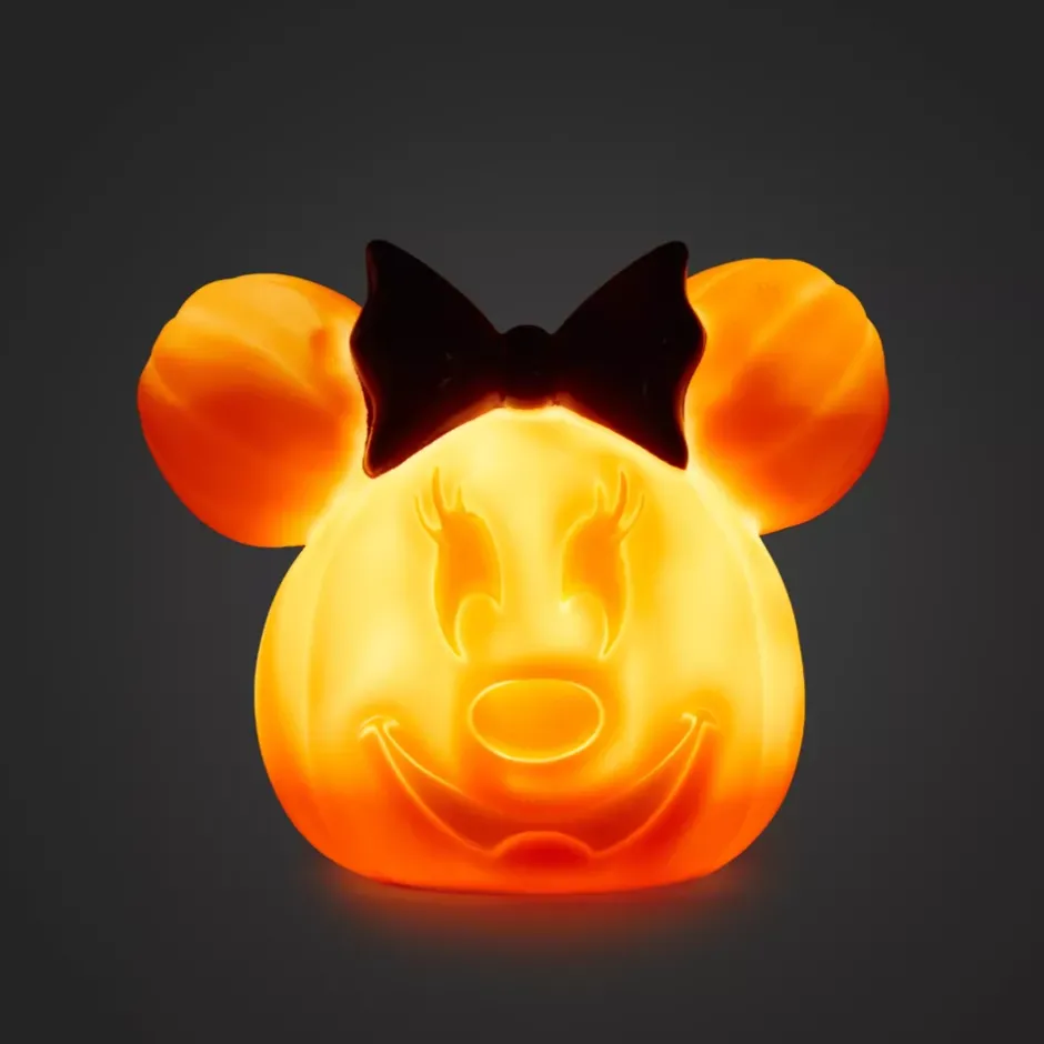 Petite citrouille creusée Minnie lumineuse Accessoires De Décoration Disney