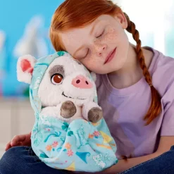 Hot Petite peluche Pua avec lange Disney Babies, Vaiana, 25 cm Peluches
