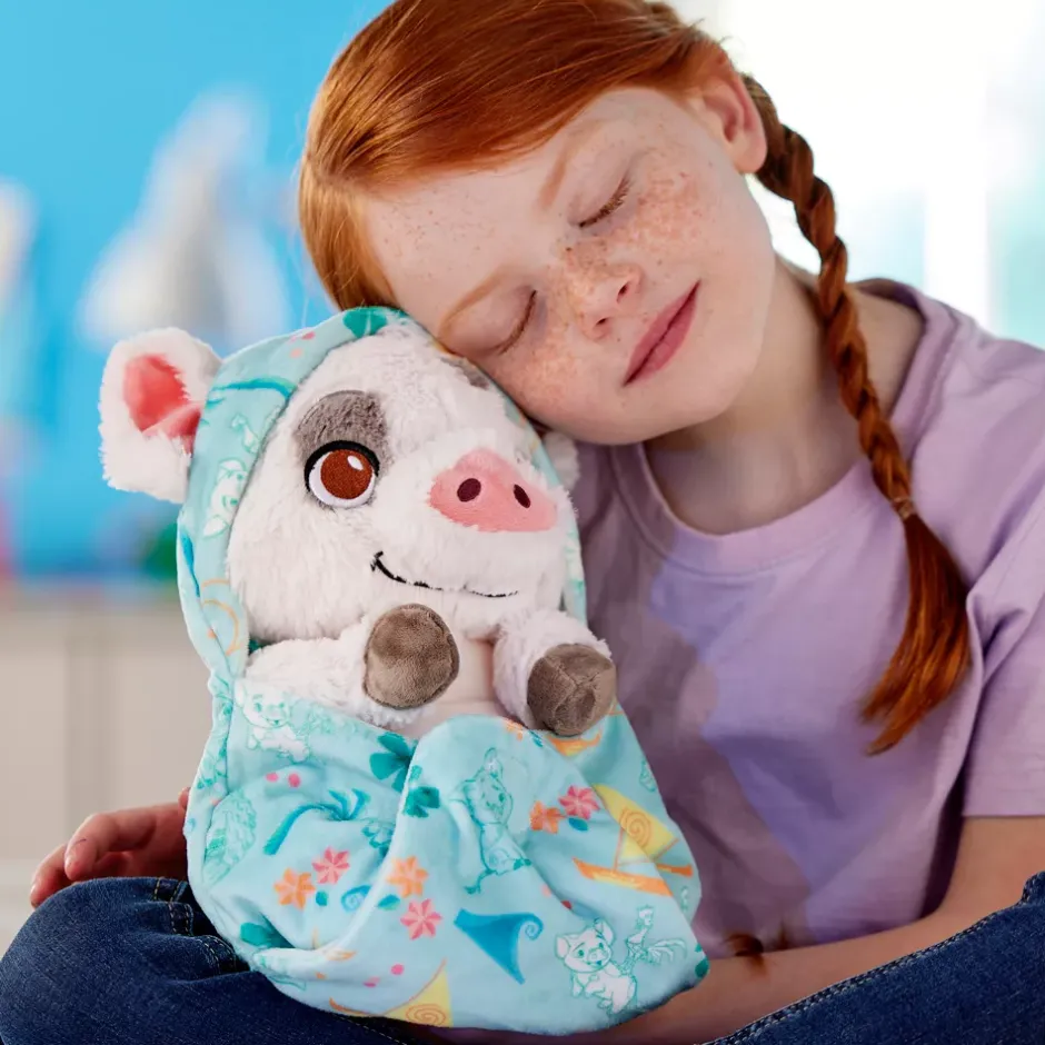Hot Petite peluche Pua avec lange Disney Babies, Vaiana, 25 cm Peluches