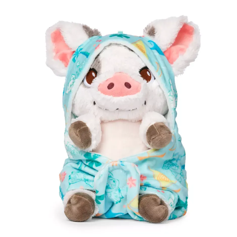Hot Petite peluche Pua avec lange Disney Babies, Vaiana, 25 cm Peluches