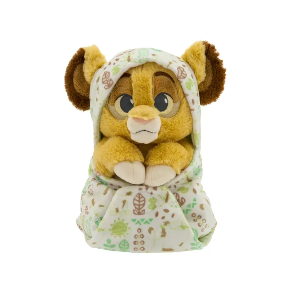 Best Petite peluche Simba avec lange Disney Babies, Le Roi Lion, 25,5 cm Peluches