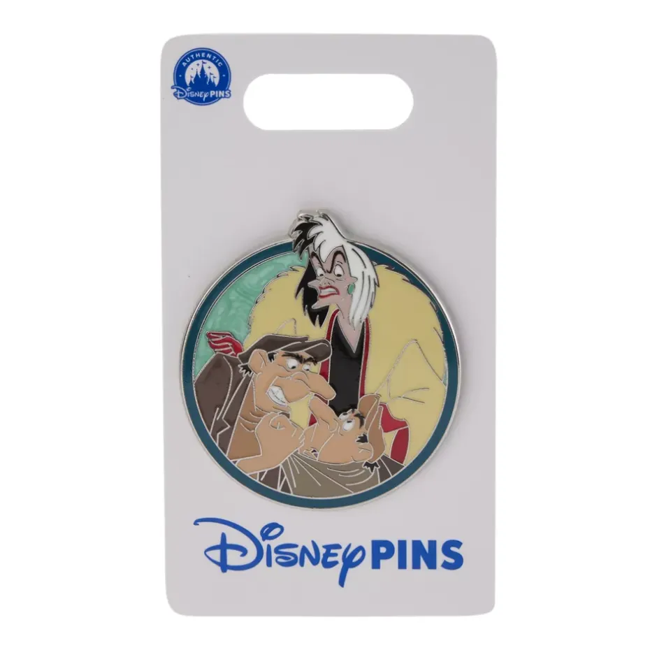 Sale Pin's Cruella d'Enfer et hommes de main, 101 Dalmatiens Pins