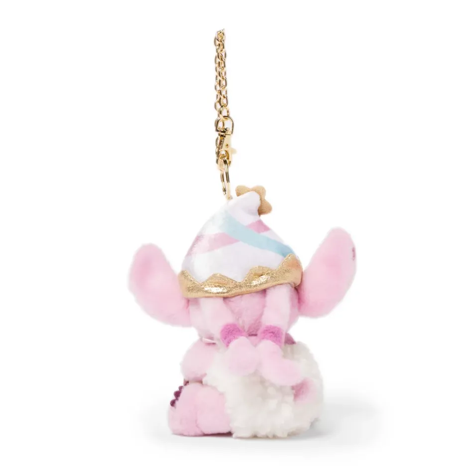 New Porte-clés petite peluche Angel avec pochette, Lilo & Stitch Peluches