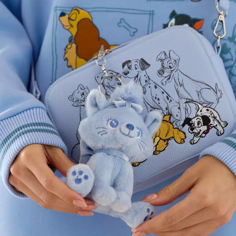 New Porte-clés petite peluche Marie bleue, Les Aristochats Peluches