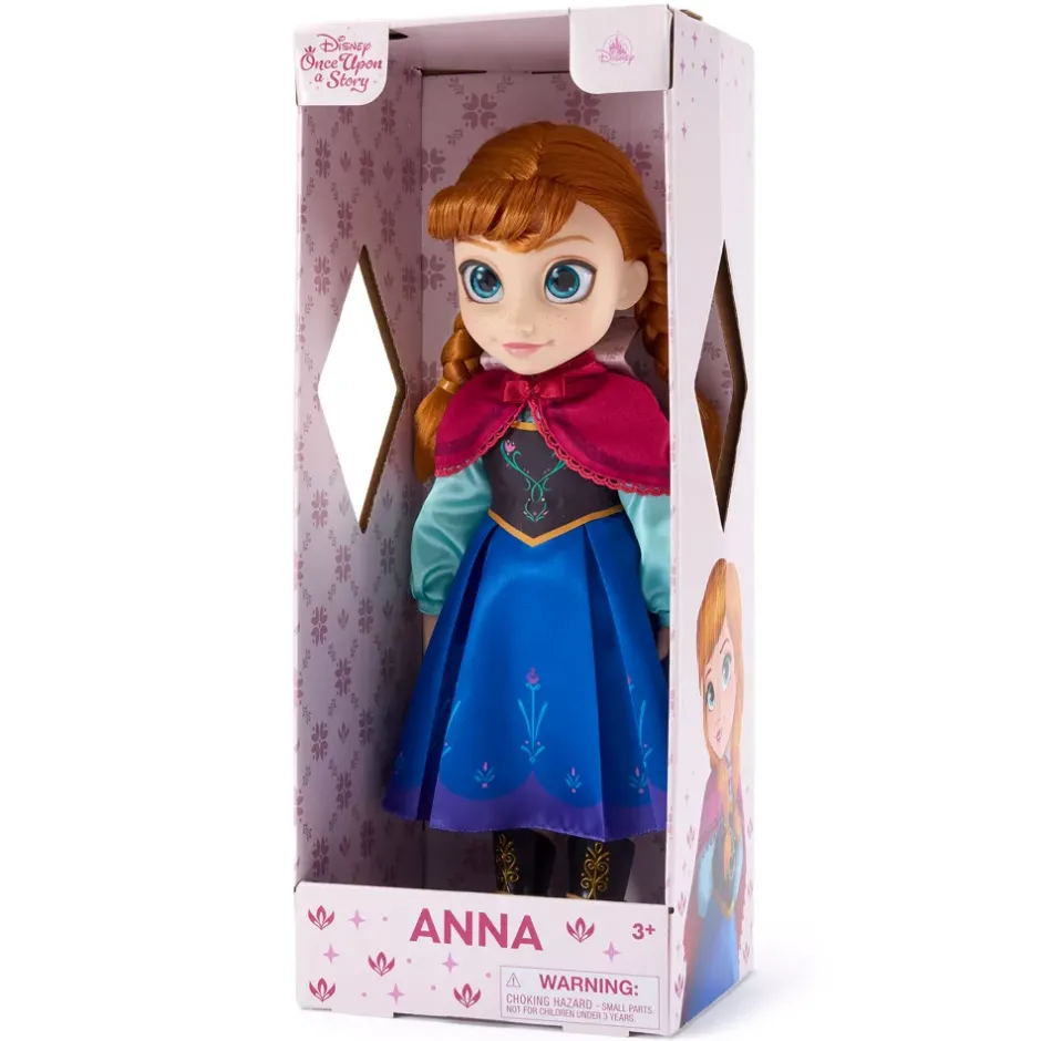 Discount Poupée Anna Disney Once Upon a Story, La Reine des Neiges, 40,5 cm Poupées Disney