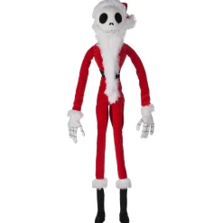 Clearance Poupée de chiffon Jack Skellington en Perce-Oreille de l'Étrange Noël de Monsieur Jack Peluches