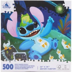 Clearance Puzzle Stitch avec canetons 500 pièces, Lilo & Stitch Jeux De Société Et Puzzles