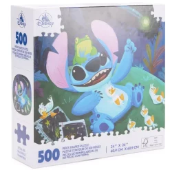 Clearance Puzzle Stitch avec canetons 500 pièces, Lilo & Stitch Jeux De Société Et Puzzles