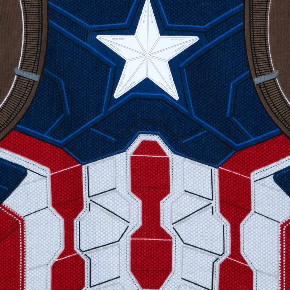 Hot Pyjama déguisement Captain America pour enfants Enfant Pyjamas Et Chaussons Pour Enfant
