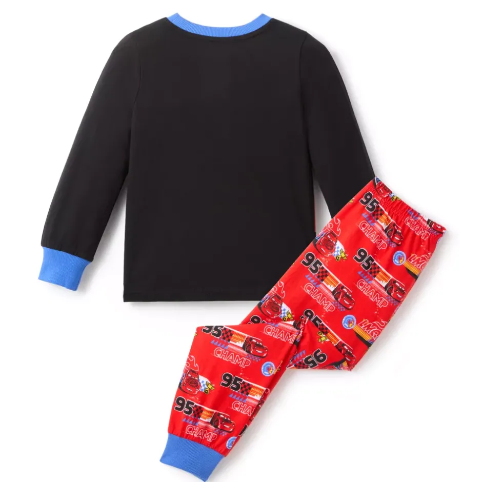 Outlet Pyjama Flash McQueen "Team 95" pour enfants, Disney Pixar Cars Enfant Pyjamas Et Chaussons Pour Enfant