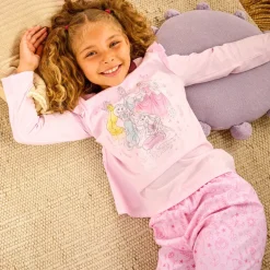 Best Pyjama rose Princesses Disney pour enfants Enfant Pyjamas Et Chaussons Pour Enfant