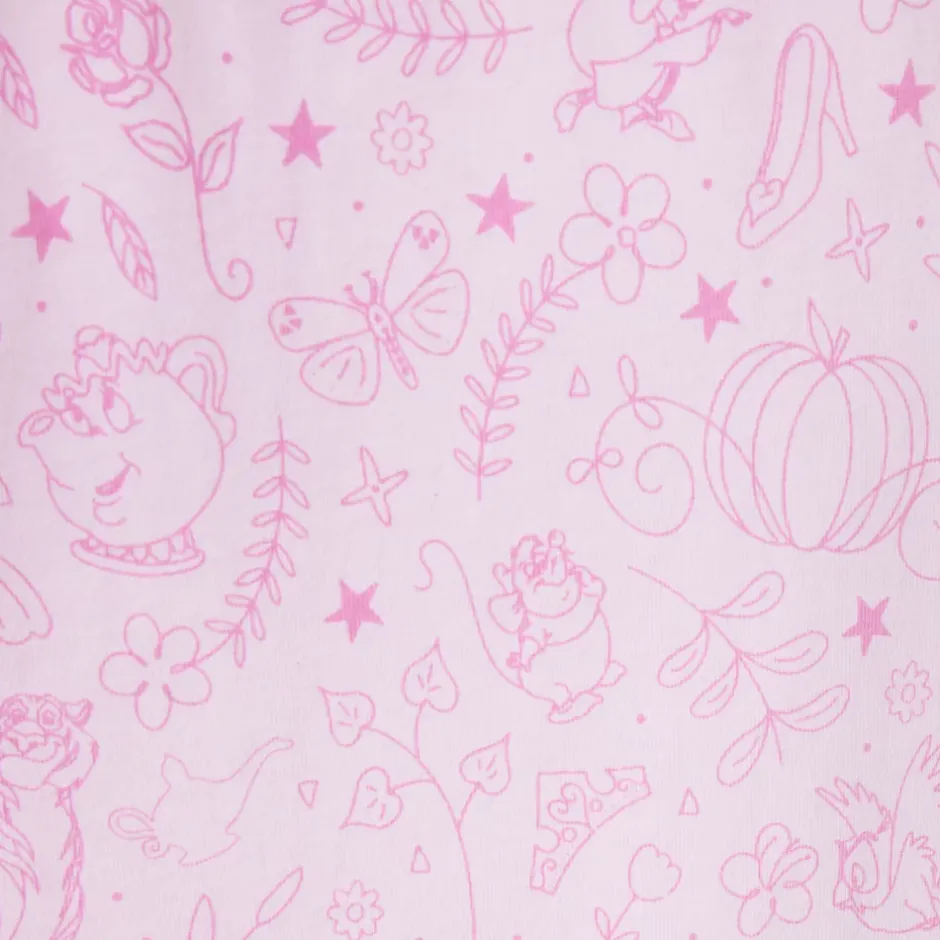 Best Pyjama rose Princesses Disney pour enfants Enfant Pyjamas Et Chaussons Pour Enfant