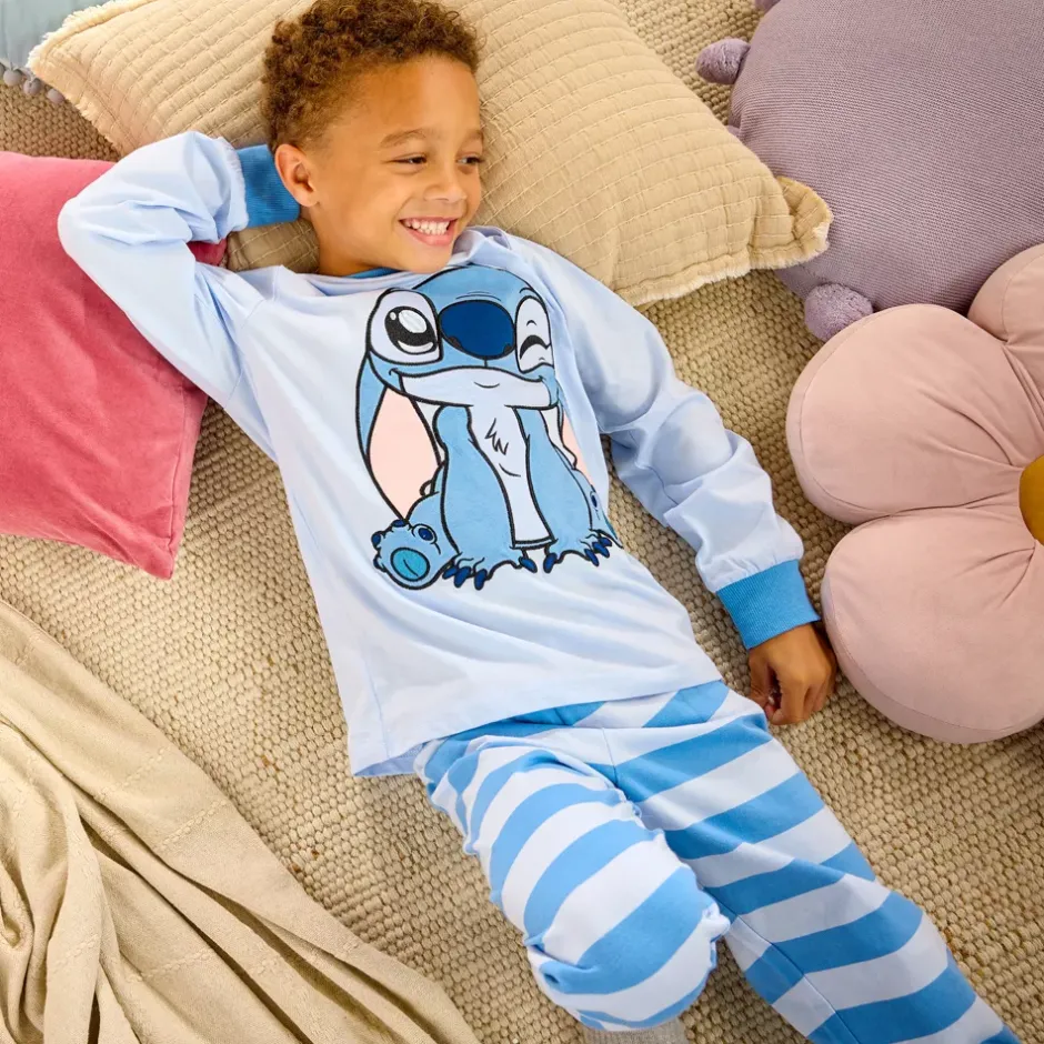 Outlet Pyjama Stitch pour enfants, Lilo & Stitch Enfant Pyjamas Et Chaussons Pour Enfant
