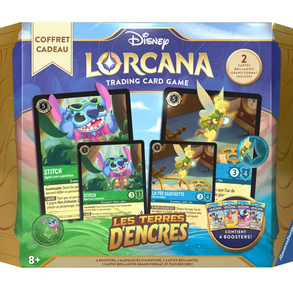 Best Ravensburger Coffret cadeau série nº 3, jeu de cartes à collectionner Disney Lorcana Jeux De Société Et Puzzles