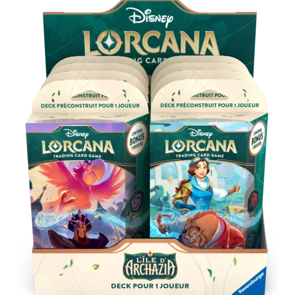 Hot Ravensburger Deck de démarrage B, Rubis et Saphir, série nº 7, jeu de cartes à collectionner Disney Lorcana Jeux De Société Et Puzzles